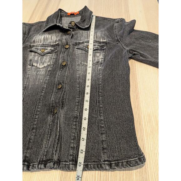 Iceberg History × Peanuts Denim Jean Jacket S/M Snoopy 90s Street Grunge Italy - Picture 14 of 16